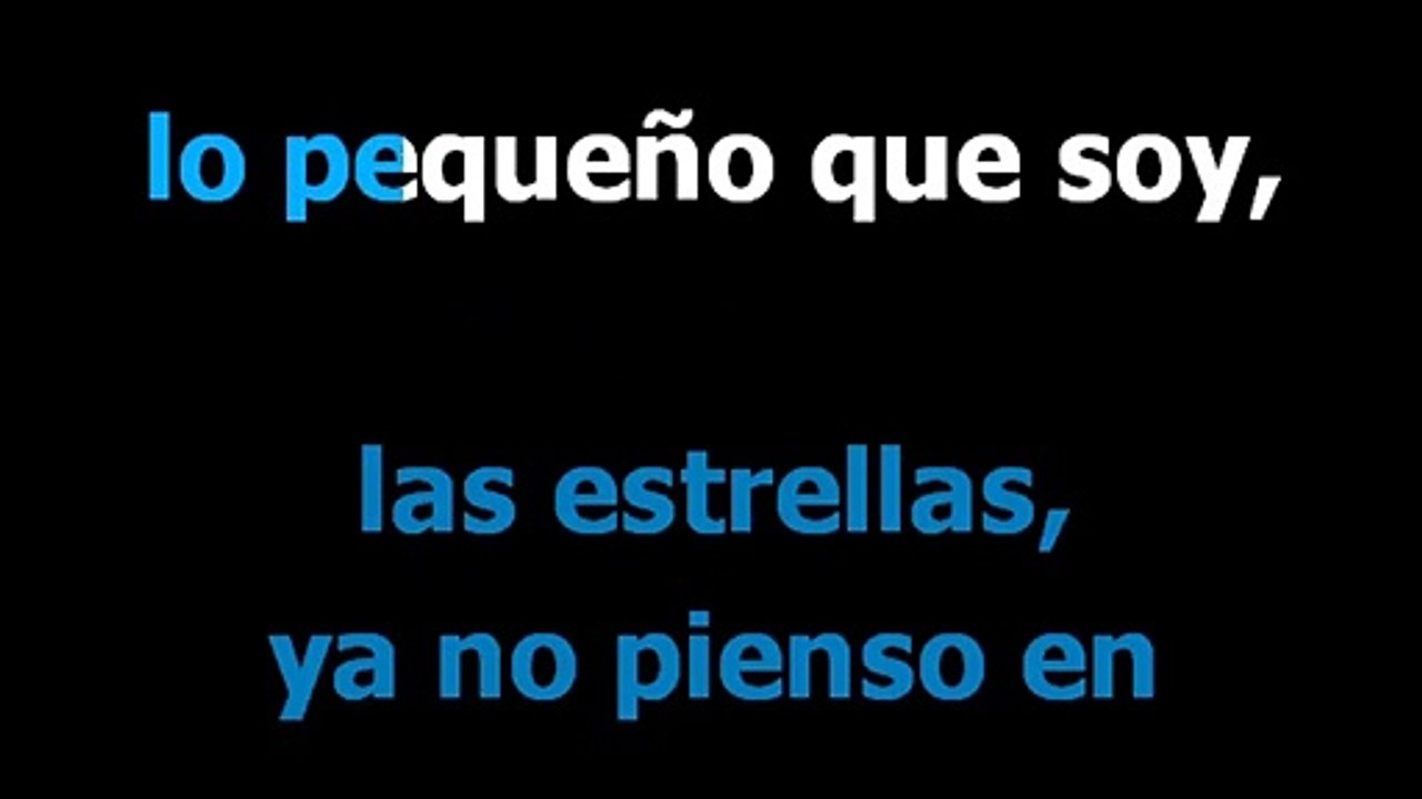 Abrazar la vida -  Luis Fonsi -  Karaoke  - Letra