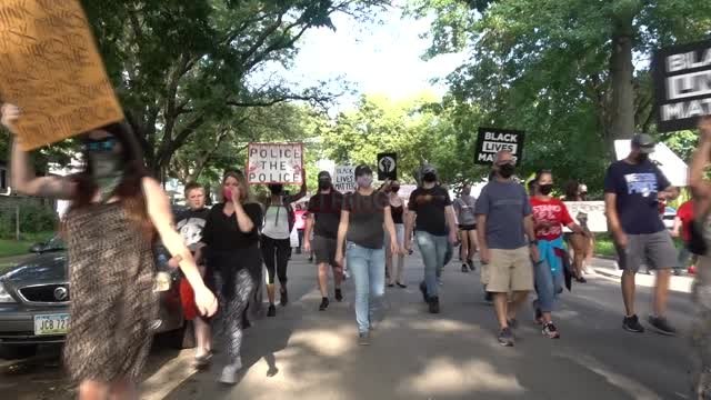 Black Lives Matter Protest at Bever Park, Cedar Rapids, Iowa