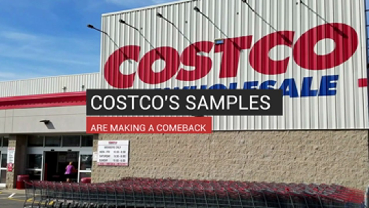 Costco's Samples Are Making A Comeback