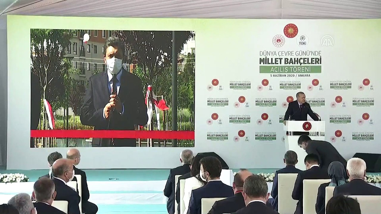 Cumhurbaşkanı Erdoğan, Batman Millet Bahçesi açılışını yaptı - ANKARA