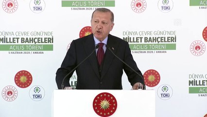 Cumhurbaşkanı Erdoğan: "Son 18 yıldır, yılda 500 bin ile 1 milyon arasında yeni konutun inşa edildi" - ANKARA