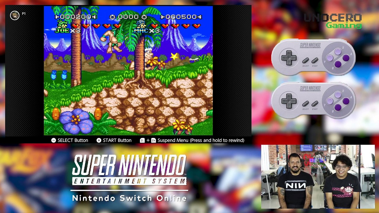 Probamos los juegos de SNES en Nintendo Switch...