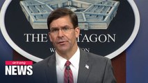 U.S. committed to partners, allies in Indo-Pacific region to counter challenges posed by China: Esper