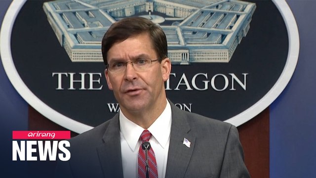U.S. committed to partners, allies in Indo-Pacific region to counter challenges posed by China: Esper