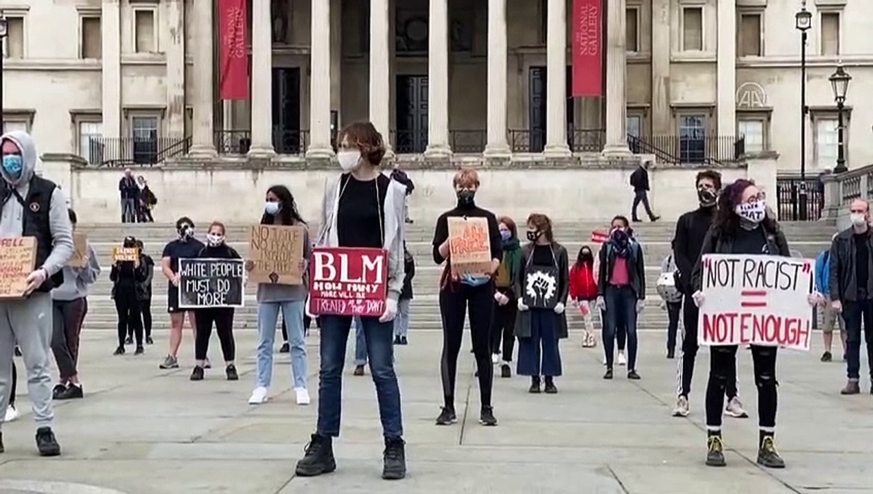 İngiltere’de George Floyd için gösteri - LONDRA
