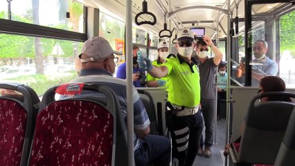 Yüksek ateş nedeniyle halk otobüsünden indirilen yolcu hastaneye kaldırıldı - ADANA