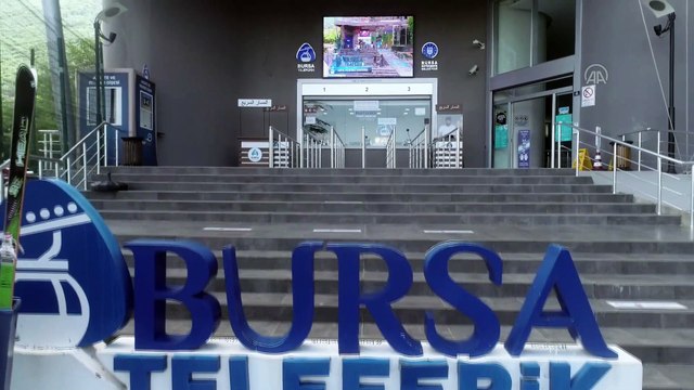 1810 rakımlı teleferikte yeni normal hayat hazırlığı tamamlandı (2) - BURSA