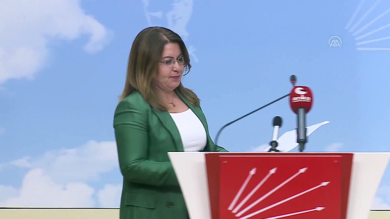 CHP Genel Başkan Yardımcısı Karaca, "5 Haziran Dünya Çevre Günü"nde basın toplantısında konuştu - ANKARA