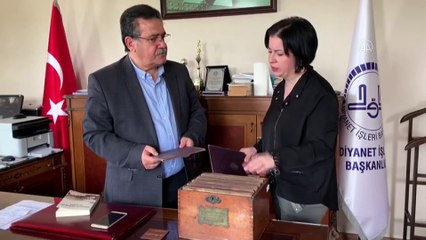 Mübadele tanığı Kur'an-ı Kerim İzmir'de tarihe ışık tutuyor - İZMİR