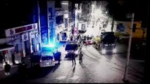 İBB ekipleri Beyoğlu Belediyesi'nin maske ve dezenfektan stantlarını kaldırdı - İSTANBUL