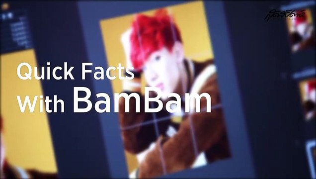 Behind the Scenes - BamBam GOT7 in SUDSAPDA MAG.