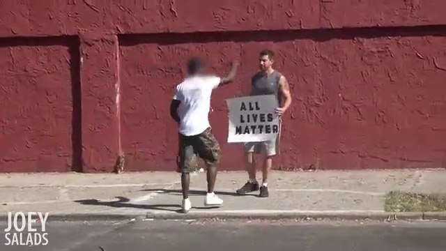 Black Lives Matter vs All Lives Matter Supporters (Social Experiment)