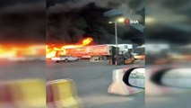 - Suudi Arabistan'da sebze halinde büyük yangın