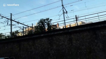 No injuries after train derails in Paris