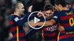 ¡Que viva el fútbol!. La conexión increíble entre Iniesta, Messi y Suárez para un golazo