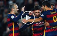 ¡Que viva el fútbol!. La conexión increíble entre Iniesta, Messi y Suárez para un golazo