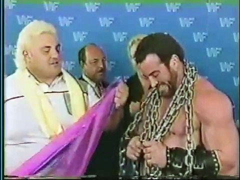Adrian Adonis, Hercules and Bobby Heenan Promo (03-07-1987) WWF