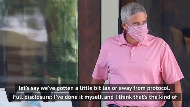 PGA Tour Comissioner admits they may have lapsed on protocols after positive COVID tests