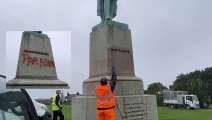 Sunderland's statue to Major General Sir Henry Havelock cleaned by council staff