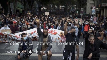 Protesters call attention to deaths of two more black men, and other top stories from June 16, 2020.