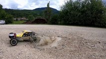 Ralenti de la Buggy électrique KYOSHO 1:10 Sandmaster RC