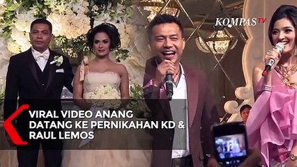 Viral! Video Anang Hermansyah di Pernikahan KD dan Raul Lemos, Perkatannya Jadi Sorotan