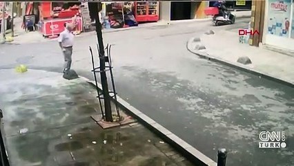 Şişli'de pompalı tüfekli, motosikletli saldırganlar kamerada | Video