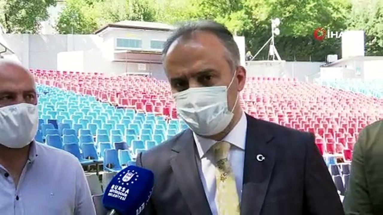 Bursa Açık Hava Tiyatrosu festivale hazırlanıyor