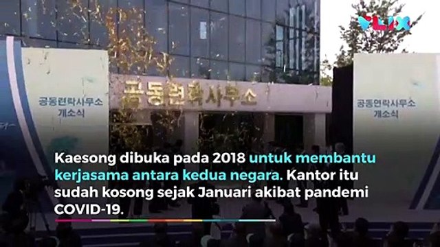 Korea Tegang! Korut Ledakkan Simbol Damai Korsel