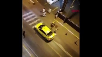 Burası Türkiye! 200 Nijerya'lı sokağı savaş alanına çevirdi