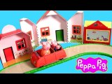 Peppa Pig Shopping Playset Peppa Driving Car to Bakery Shop and Toy Store Review by FunToys