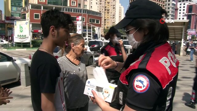 Bursa polisi 'maskesiz' kuş uçurtmuyor