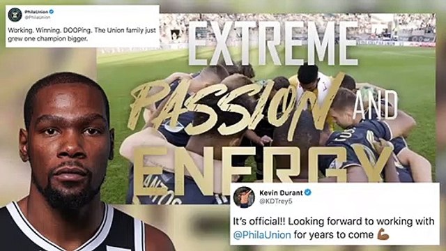 Kevin Durant buys ownership stake in MLS' Philadelphia Union