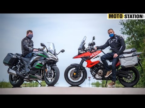 Kawasaki Ninja 1000 SX vs Suzuki V-Strom 1050 XT : comparatif décalé !