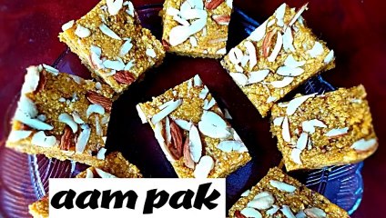 AAM PAK RECIPE, MANGO KALAKAND RECIPE