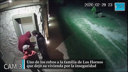 Robo a la familia de Los Hornos