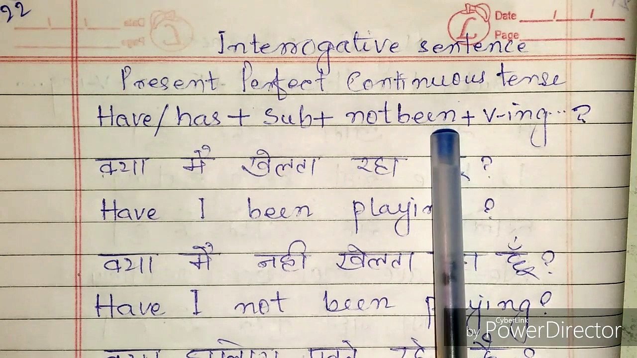 Present perfect continuous interrogative and interrogative negative sentences in hindi, Tense in hindi,Present perfect continuous tense in hindi,Affirmative sentences of present perfect continuous tense in hindi,Learn to translate hindi into English,Trans