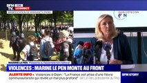 Pour Marine Le Pen, la situation à Dijon 