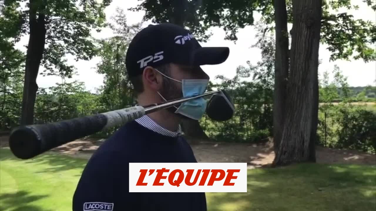 Le shooting de Roussel - Golf - Mag