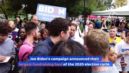 Joe Biden and the DNC Raised a Record $80 Million in May
