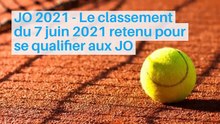 JO 2021 - Le classement du 7 juin 2021 retenu pour se qualifier aux JO