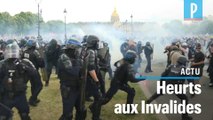 Manifestation des soignants : vives échauffourées à Paris