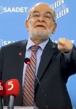 Saadet Partisi Genel Başkanı Temel Karamollaoğlu sert çıktı
