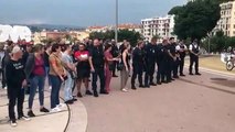 Des policiers niçois manifestent contre le manque de soutien de leur ministre