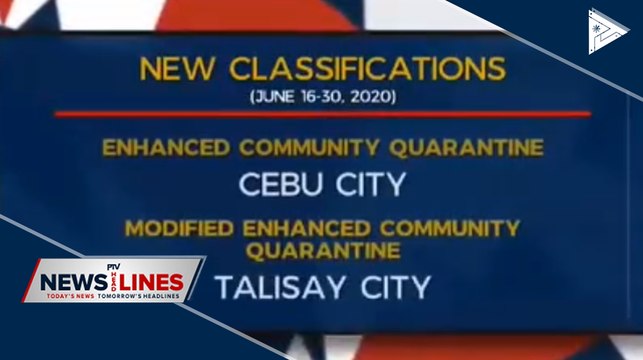 NCR remains under GCQ; Cebu City back to ECQ