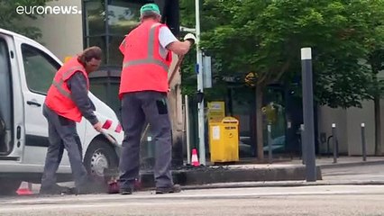 Violência nas ruas da cidade francesa de Dijon