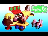 Peppa Pig Jumbo Jet Airplane Airlines Nickelodeon Play Doh Muddy Puddles Avion by Disneycollector