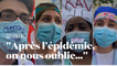 "Quoi qu'il en coûte" : les soignants dans la rue pour rappeler Macron à ses promesses après l'épidémie