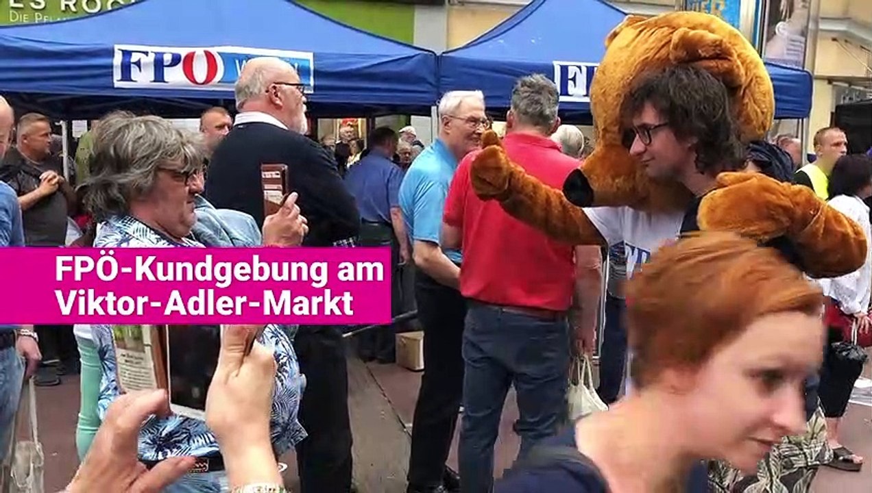 FPÖ-Kundgebung in Wien