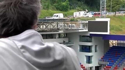 Balcones listos en Ipurua para el 'nuevo fútbol'